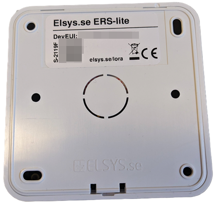 Elsys ERS Lite provisioning information