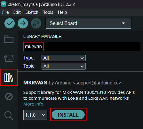 Arduino Library Manager