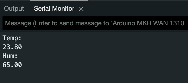 Serial Monitor