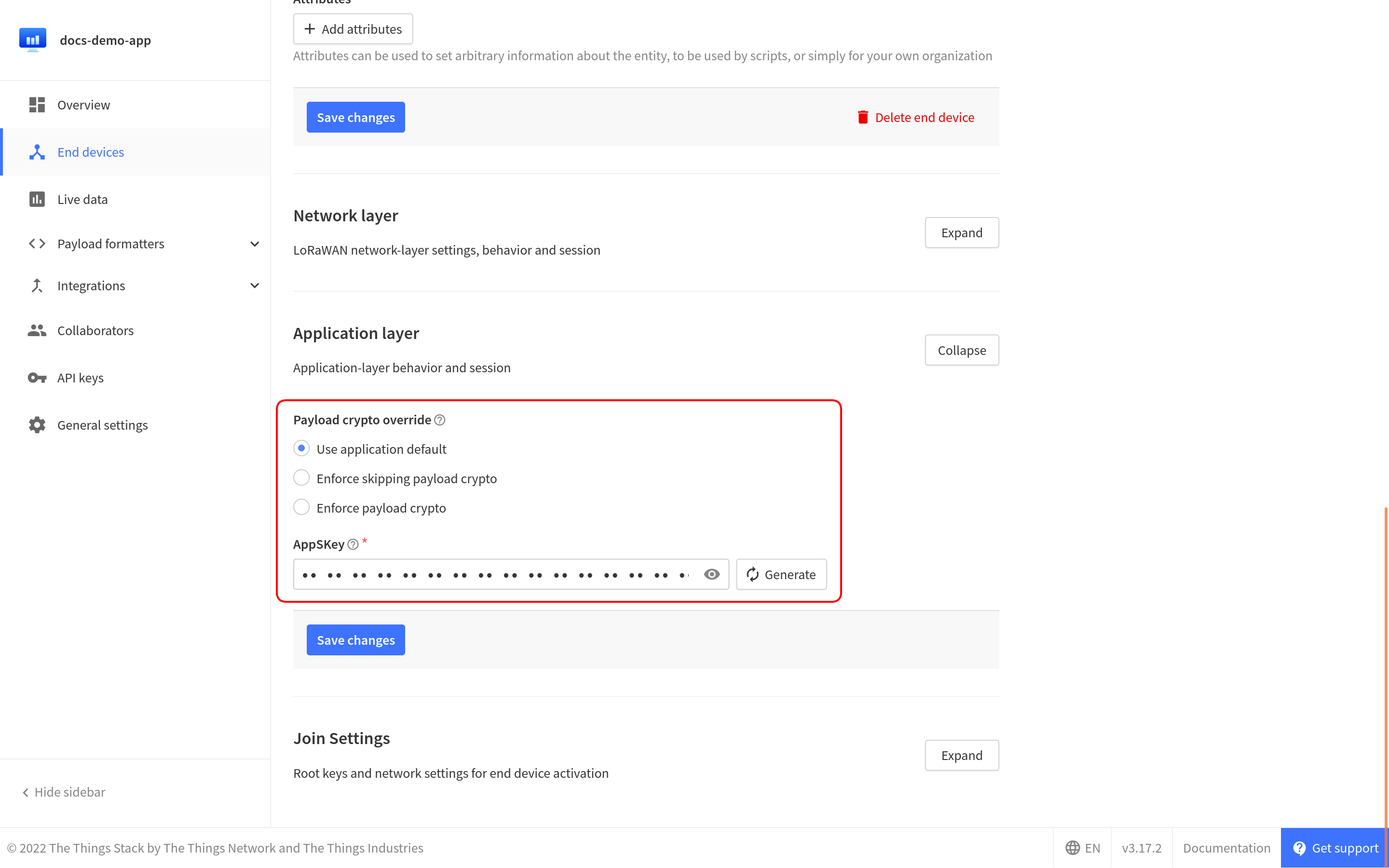 Skip payload encryption and decryption