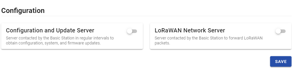 Wifx L1 LoRa forwarder Basic Station LNS