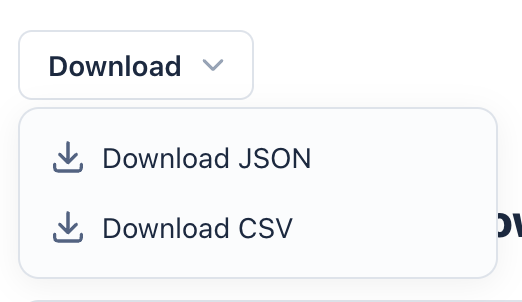 Download stored messages
