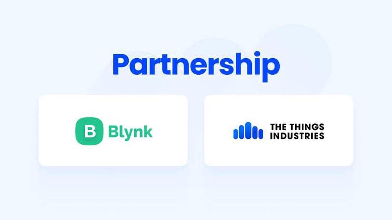 Blynk and The Things Industries Partner to Simplify Large-Scale LoRaWAN® IoT Deployments