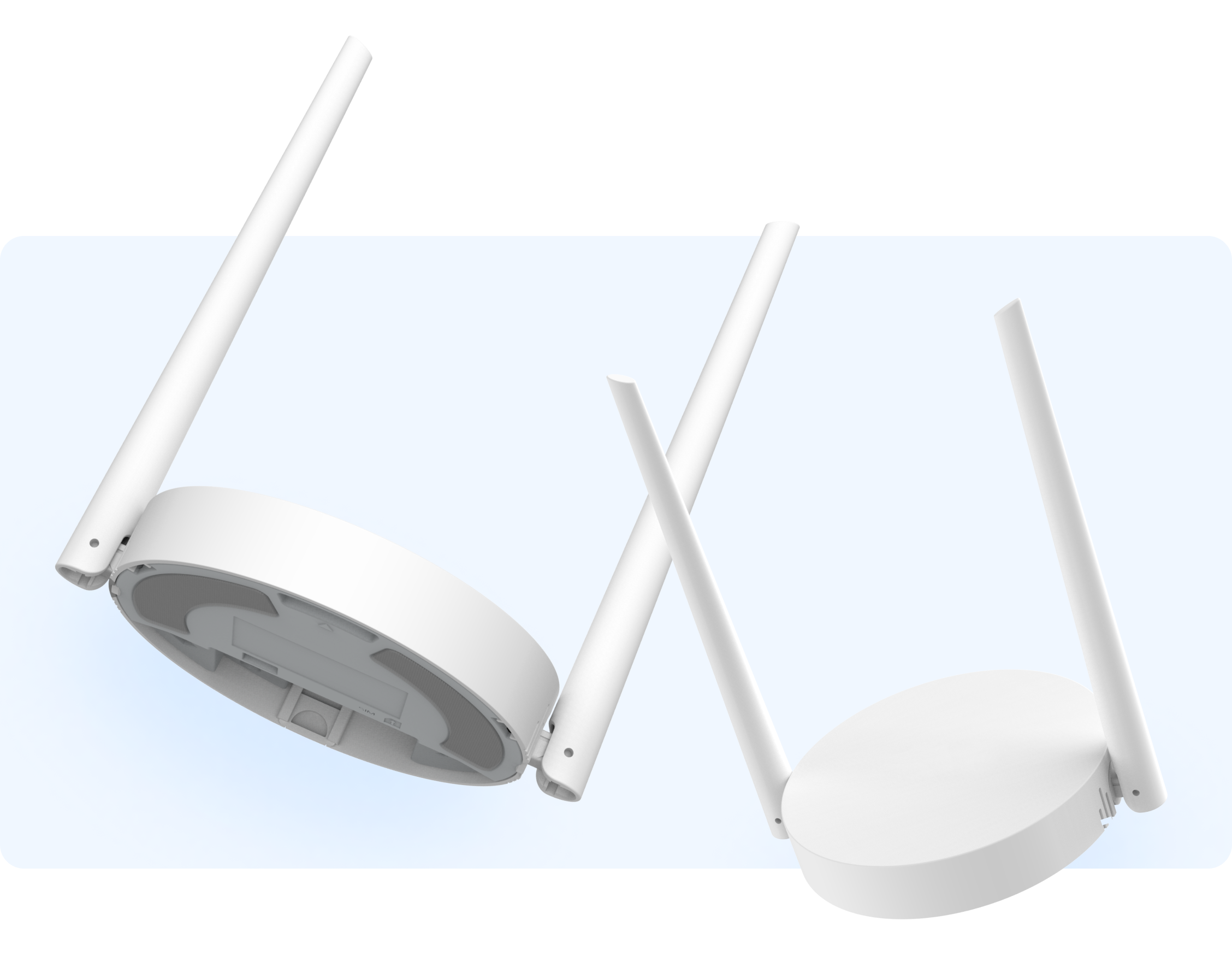 Managed gateway landing visual